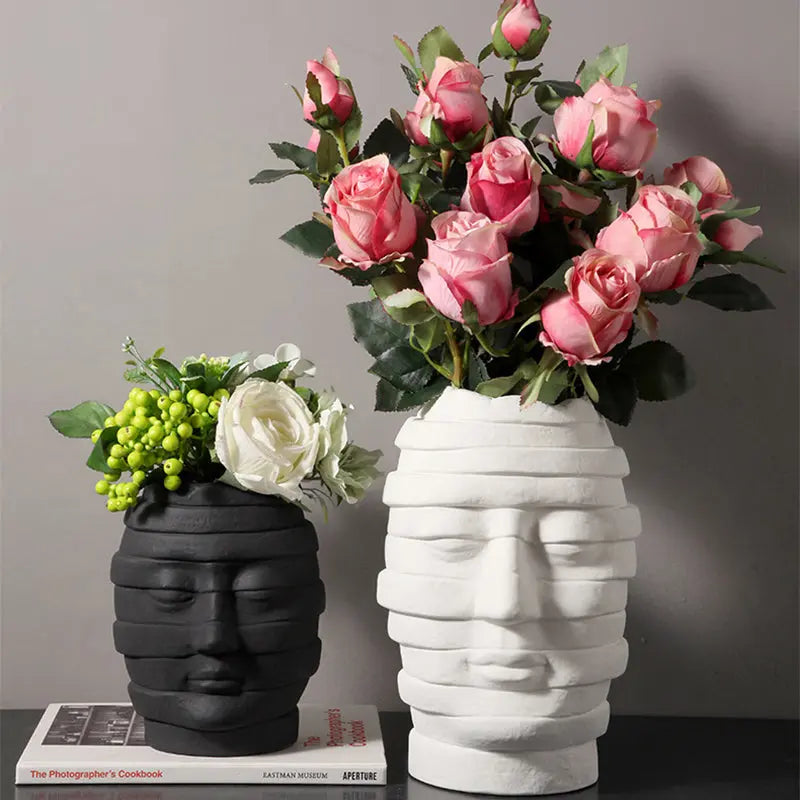 Simple Art Vase Avatar Creative Ornaments - ElectroAccessories