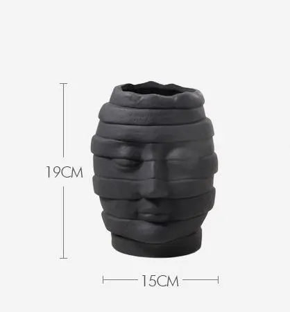 Simple Art Vase Avatar Creative Ornaments - ElectroAccessories