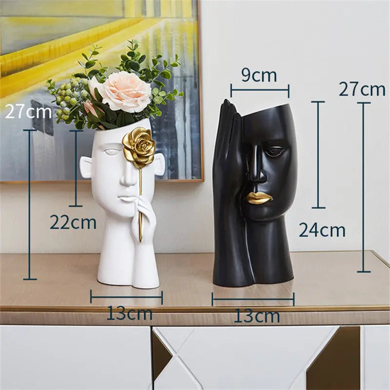 Creative Art Vase Decoration Living Room - ElectroAccessories