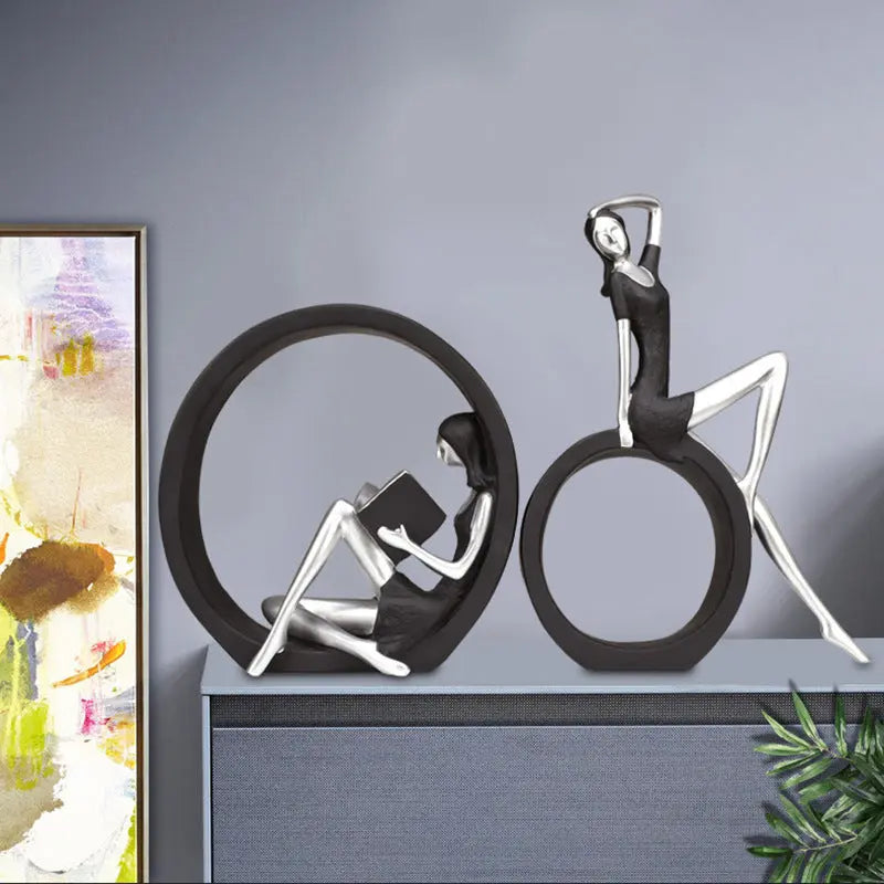 Home Decor Living Room Art Art Girl - ElectroAccessories
