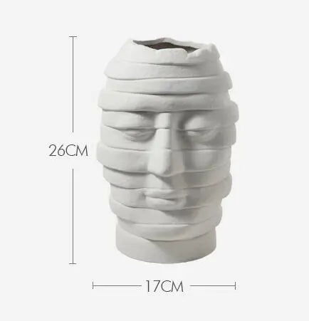 Simple Art Vase Avatar Creative Ornaments - ElectroAccessories