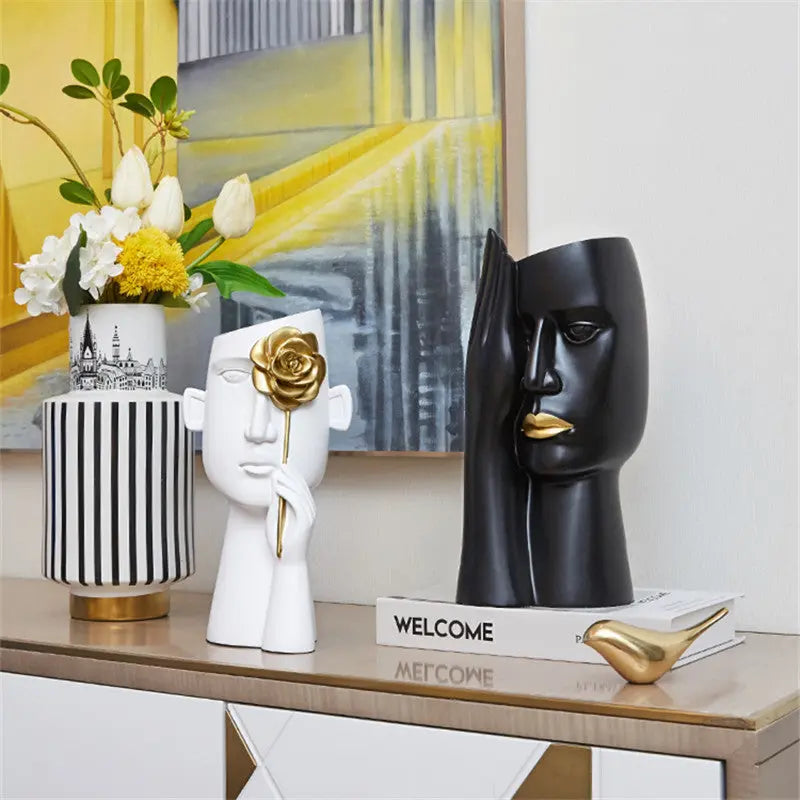 Creative Art Vase Decoration Living Room - ElectroAccessories