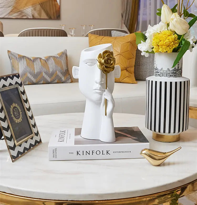 Creative Art Vase Decoration Living Room - ElectroAccessories
