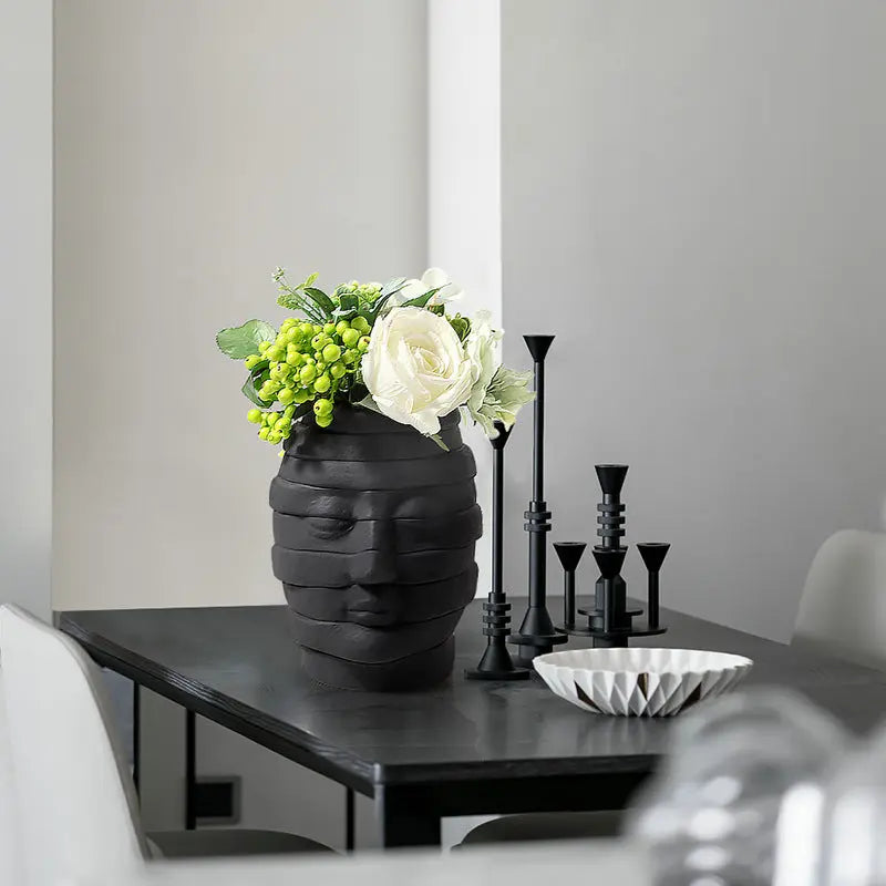 Simple Art Vase Avatar Creative Ornaments - ElectroAccessories