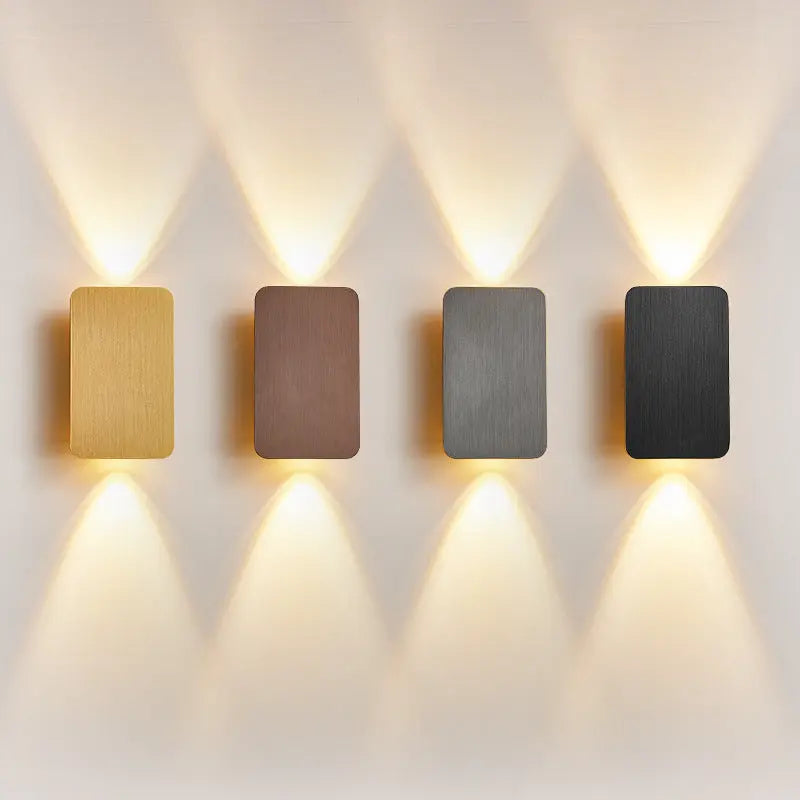 Minimalist Wall Lamp LED Bedroom Bedside Lamp Nordic Modern Art - ElectroAccessories