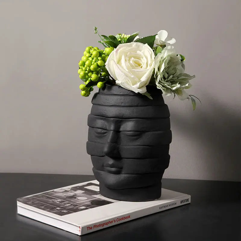 Simple Art Vase Avatar Creative Ornaments - ElectroAccessories