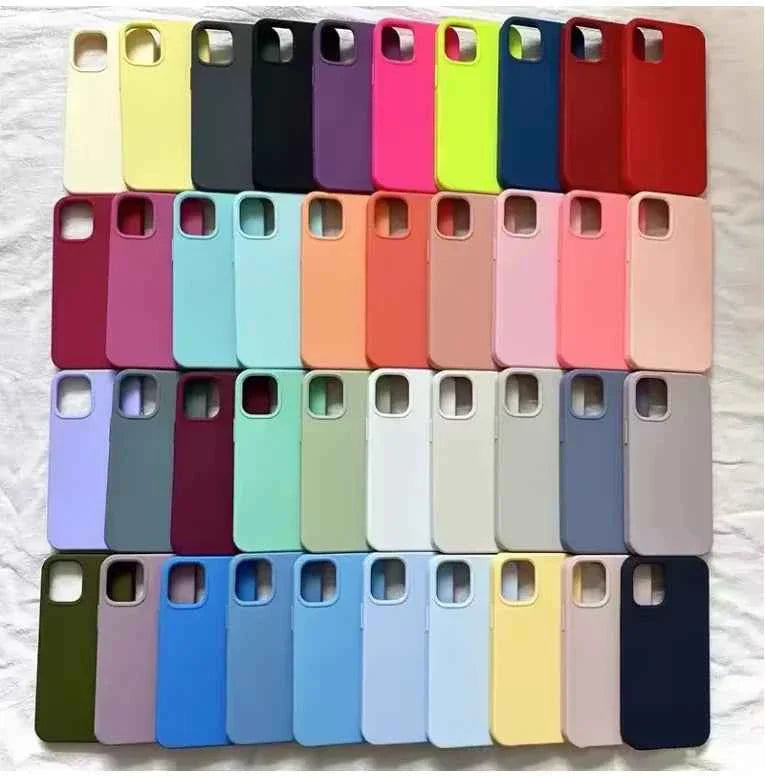 Liquid Silicone Shockproof Case iPhone 11 to 17 Pro Max - ElectroAccessories