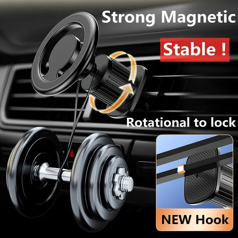 Magnetic MagSafe Car Phone Mount – Universal Fit