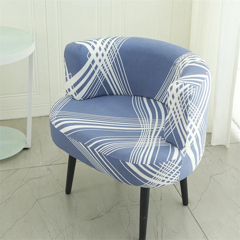 2026 Fashion Printed Elastic Chair Cover Soft Stretch Small Sofa Covers for Living Room Comfort Universal Furniture Protector