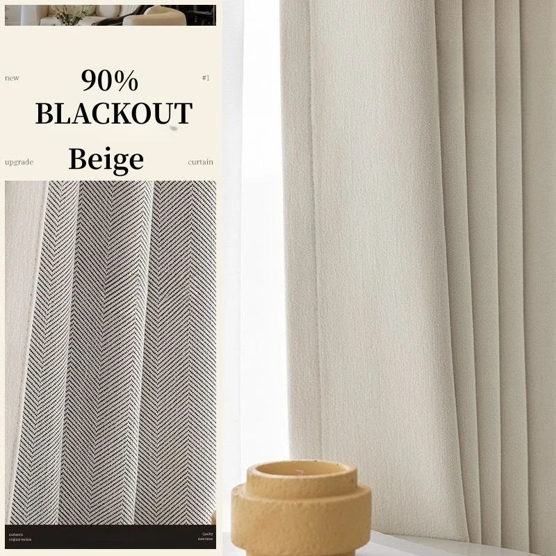 Chenille Blackout Curtains