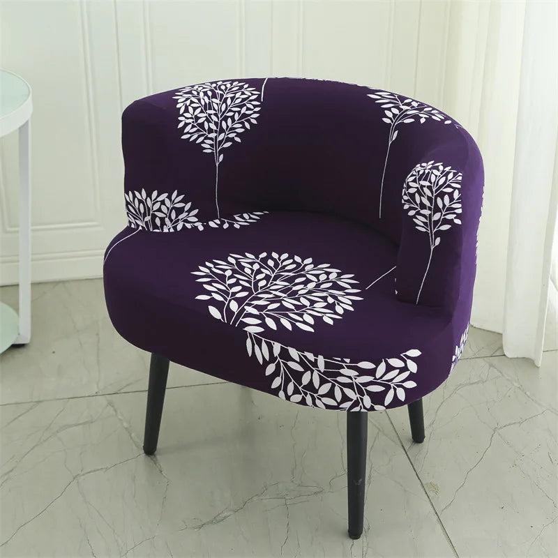 2026 Fashion Printed Elastic Chair Cover Soft Stretch Small Sofa Covers for Living Room Comfort Universal Furniture Protector