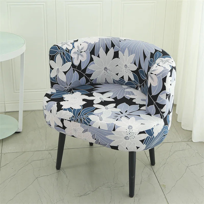 2026 Fashion Printed Elastic Chair Cover Soft Stretch Small Sofa Covers for Living Room Comfort Universal Furniture Protector
