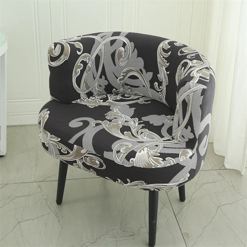 2026 Fashion Printed Elastic Chair Cover Soft Stretch Small Sofa Covers for Living Room Comfort Universal Furniture Protector