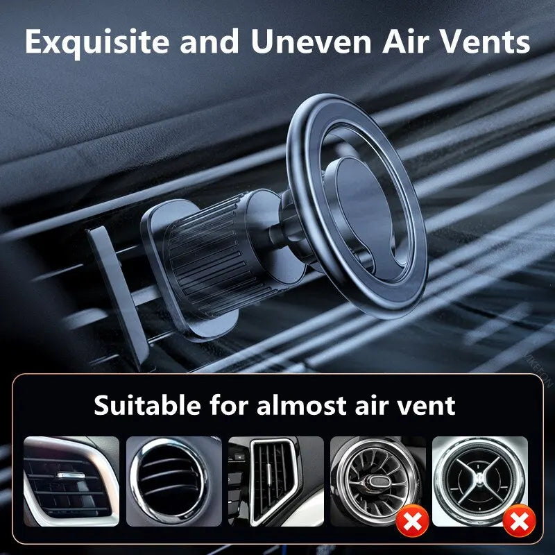 Magnetic MagSafe Car Phone Mount – Universal Fit