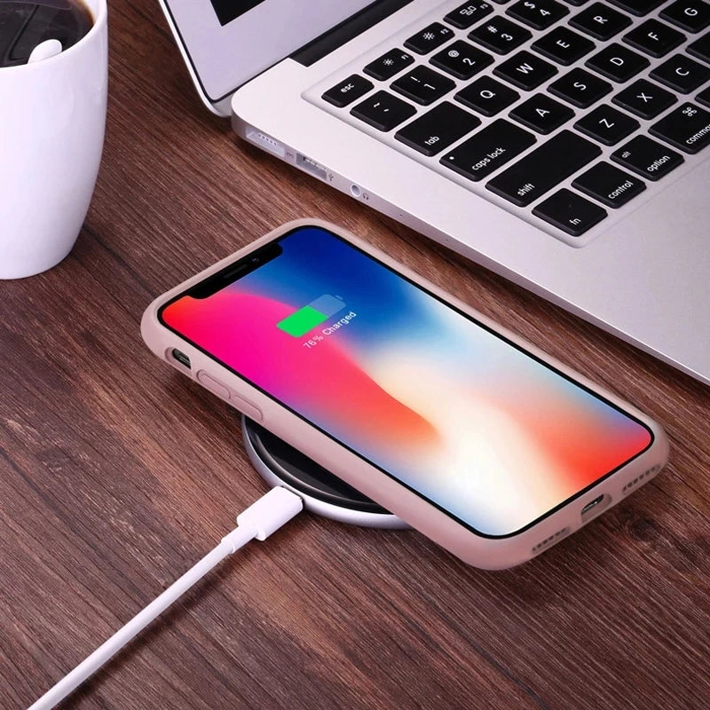 Liquid Silicone Shockproof Case – iPhone 11 to 17 Pro Max
