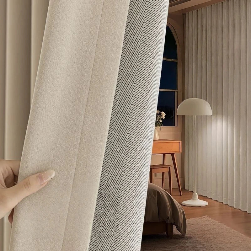Chenille Blackout Curtains