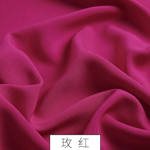 Bamboo Cotton Linen Fabric by the Meter – Soft & Lightweight