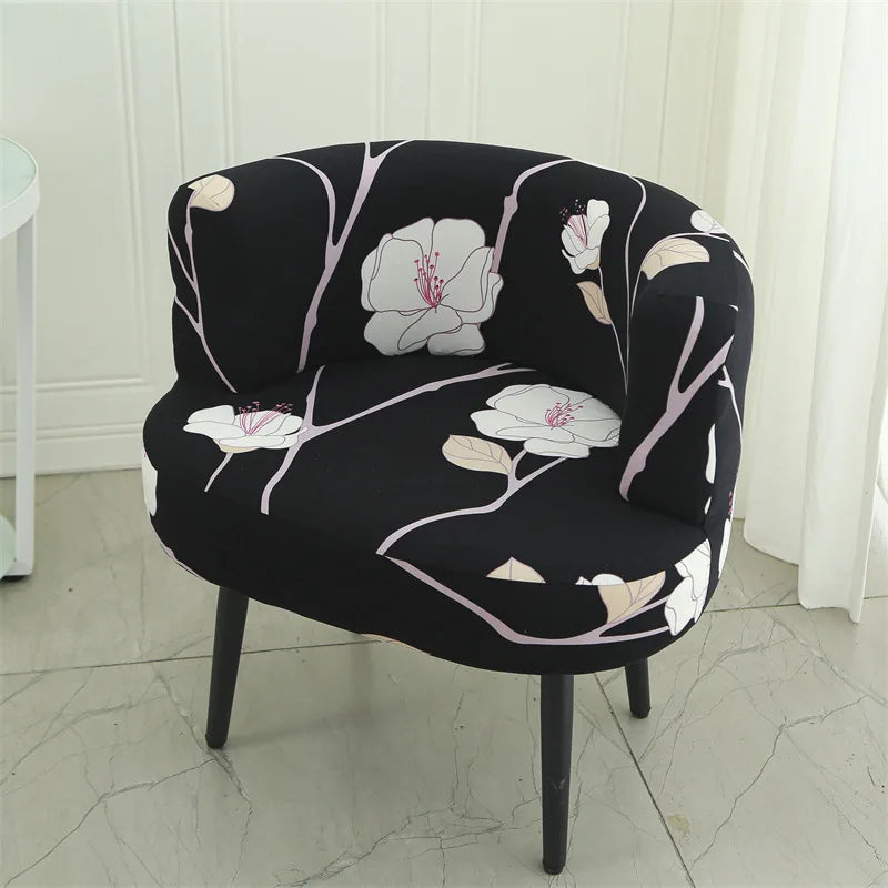 2026 Fashion Printed Elastic Chair Cover Soft Stretch Small Sofa Covers for Living Room Comfort Universal Furniture Protector