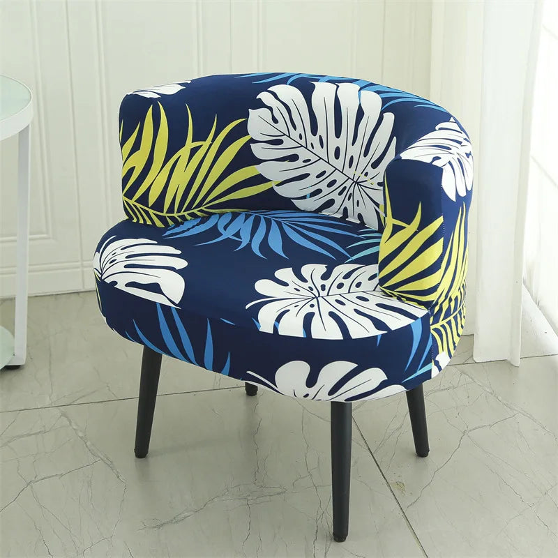 2026 Fashion Printed Elastic Chair Cover Soft Stretch Small Sofa Covers for Living Room Comfort Universal Furniture Protector