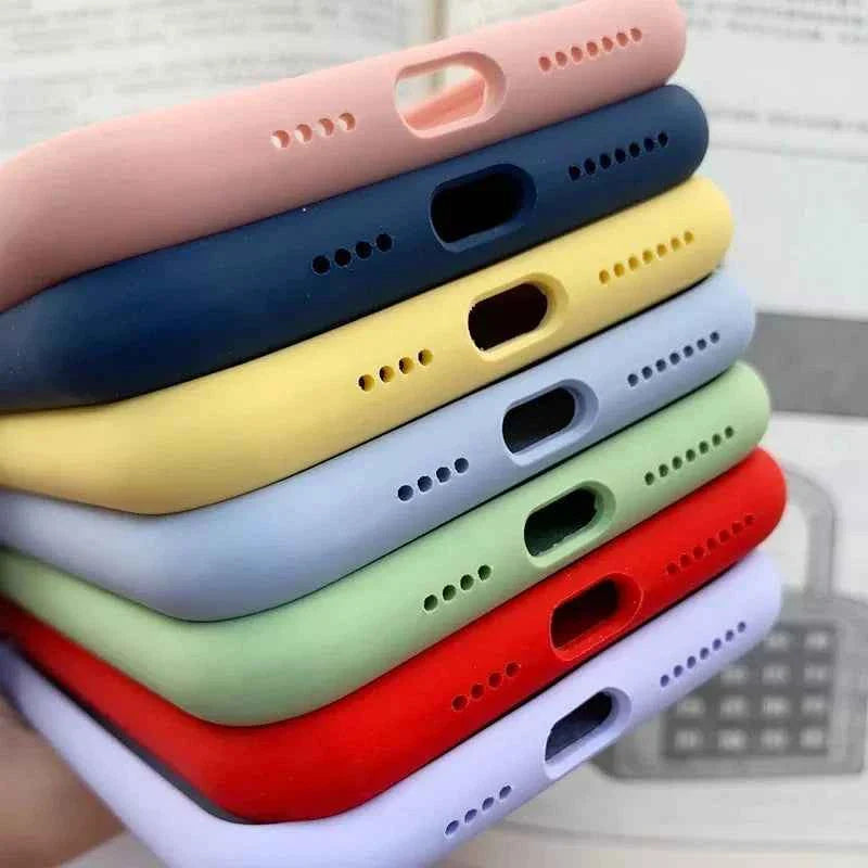 Liquid Silicone Shockproof Case iPhone 11 to 17 Pro Max - ElectroAccessories